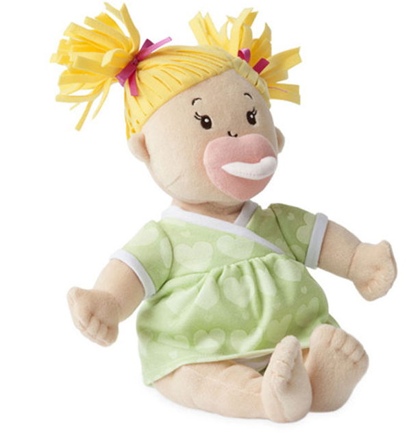 Baby Stella with Pigtails Doll