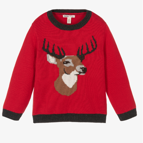 Hatley Holiday Stag Sweater