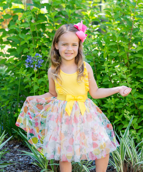 Kids on King Fruit Dress