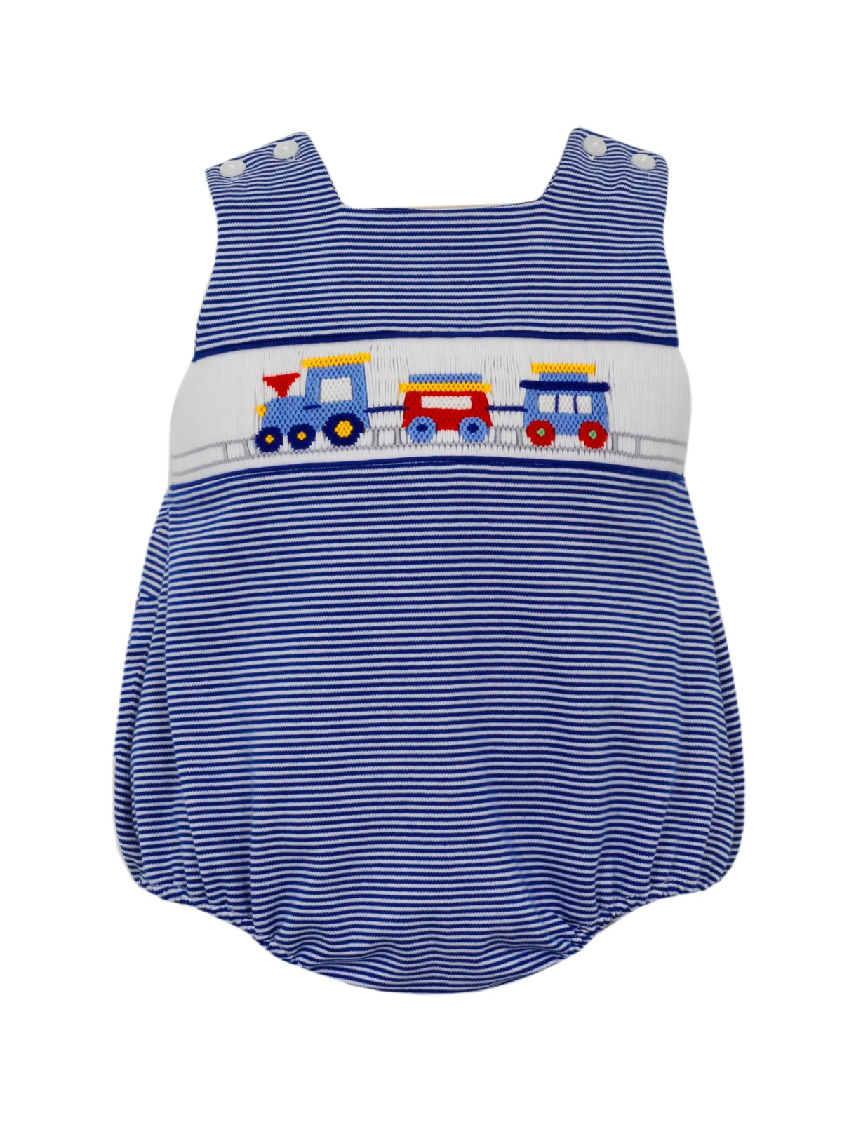 Anavini Train Smocked Sunbubble – Kids on King