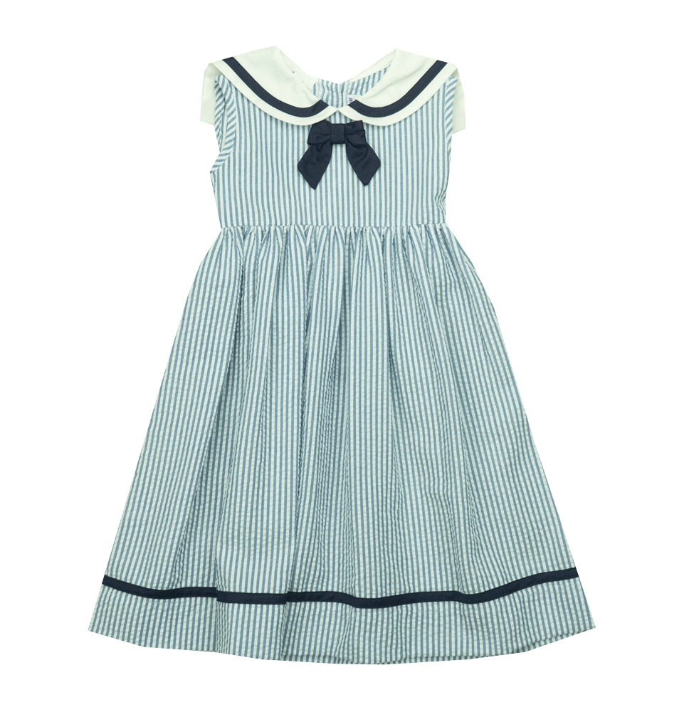 Vive La Fete Sailor Dress – Kids on King - Main Image