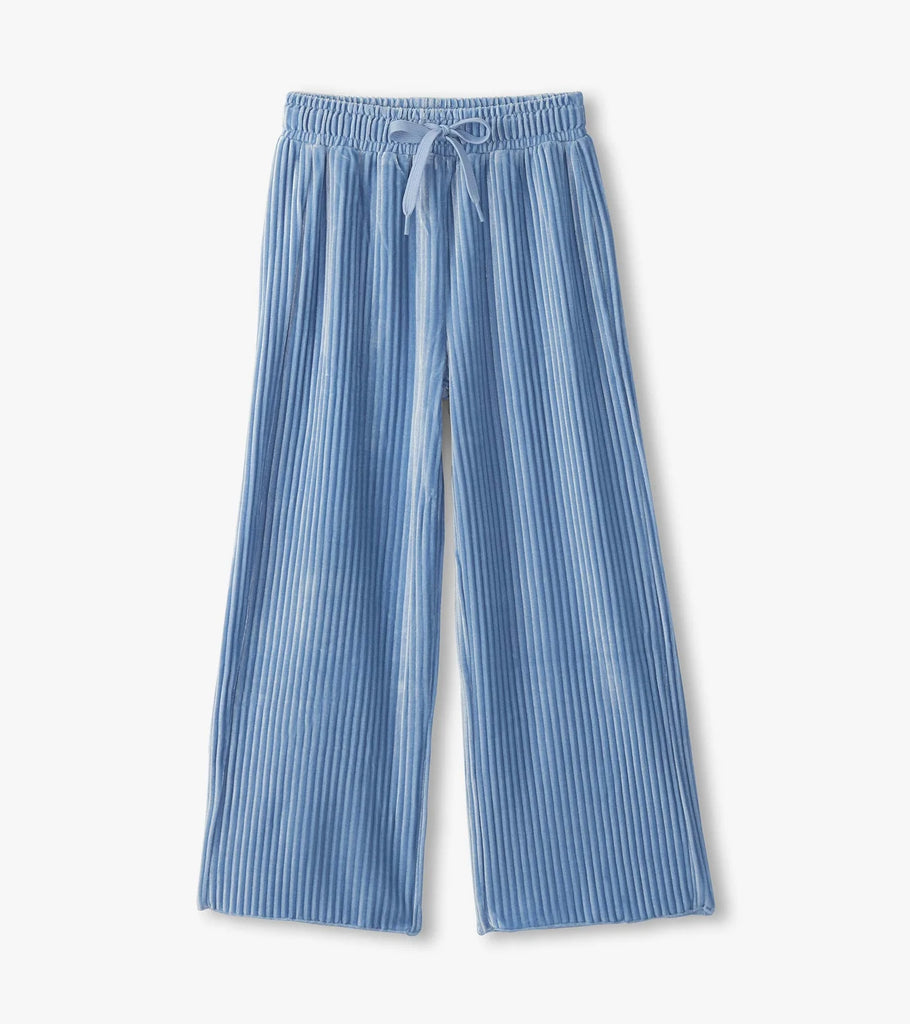 Hatley Cornflower Blue Pleated Pants - Kids on King