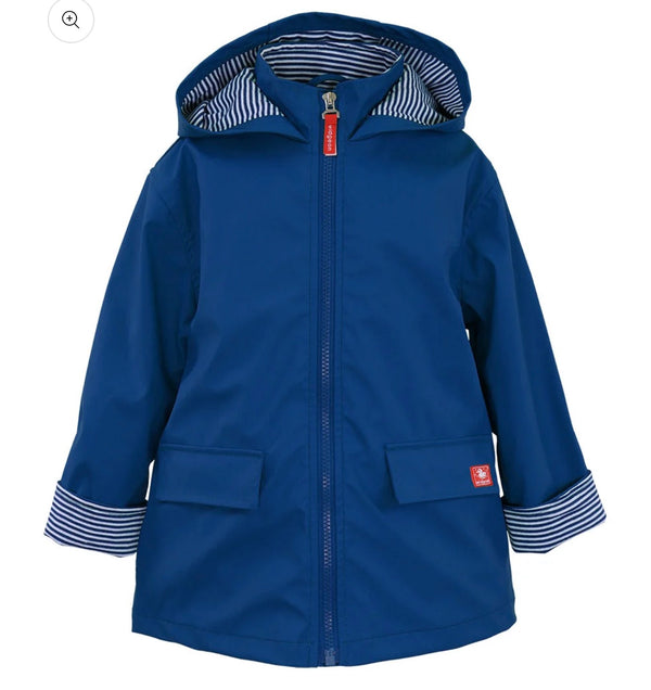Widgeon Raincoat in Nautical Blue