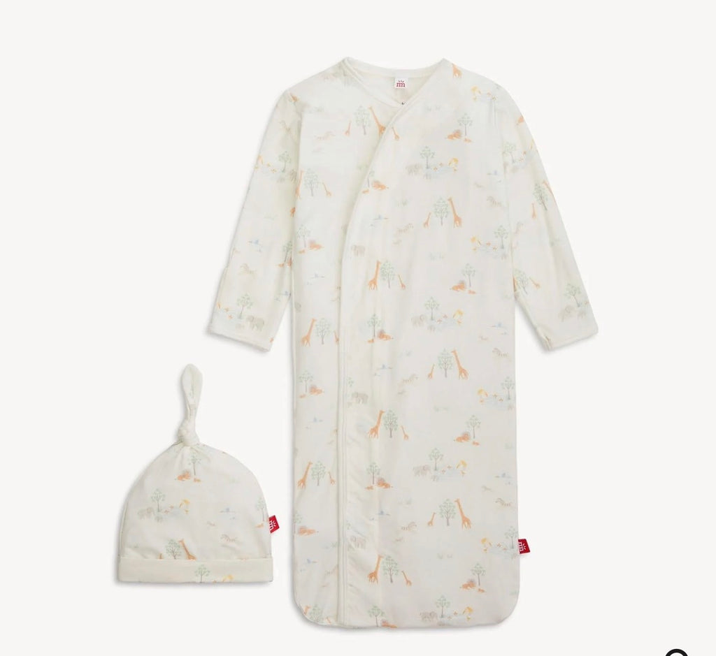 Magnetic Me Serene Safari Gown & Cap Set - Kids on King
