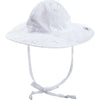 Flap Happy White Eyelet UPF 50 Flopppy Hat - Kids on King