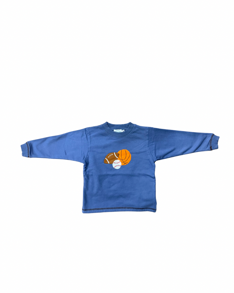 Kids on King Sweatshirt Basketball Applique - Kids on King