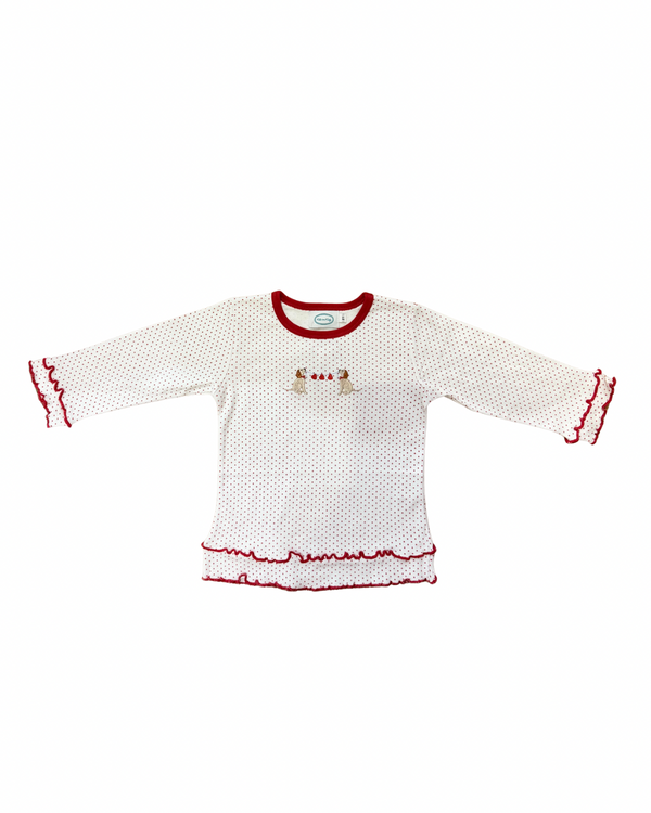 Kids on King Labs + Heart Ruffle Tee - Kids on King