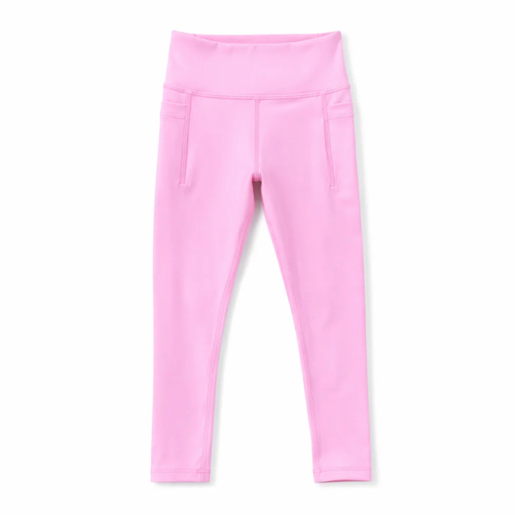 Swoon Active Leggings in Bubble Gum Pink - Kids on King