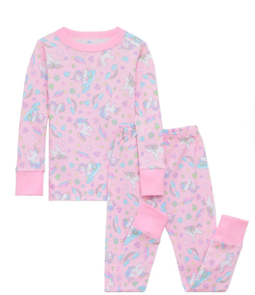 Magnolia Baby 2 Piece Pajama Set in Enchanted Unicorn - Kids on King