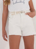 Mayoral Girl's White Denim Shorts - Kids on King