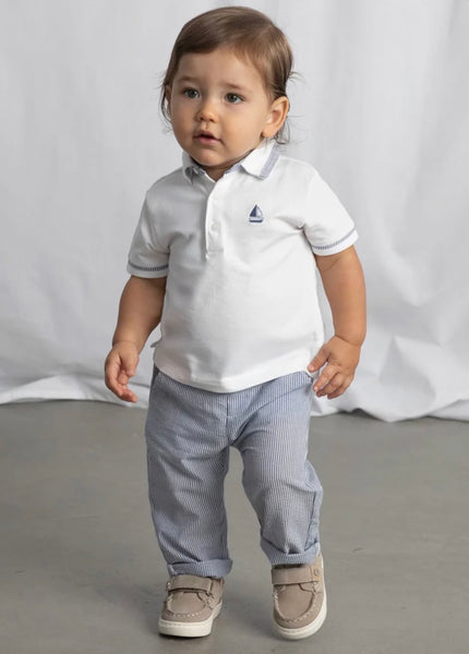 Mayoral Boy's Seersucker Pants - Kids on King