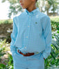 Bailey Boy Pete Short in Harbour Blue - Kids on King