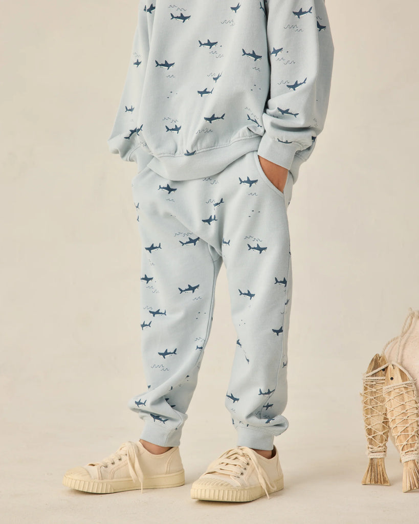 Rylee & Cru Shark Sweatpants - Kids on King