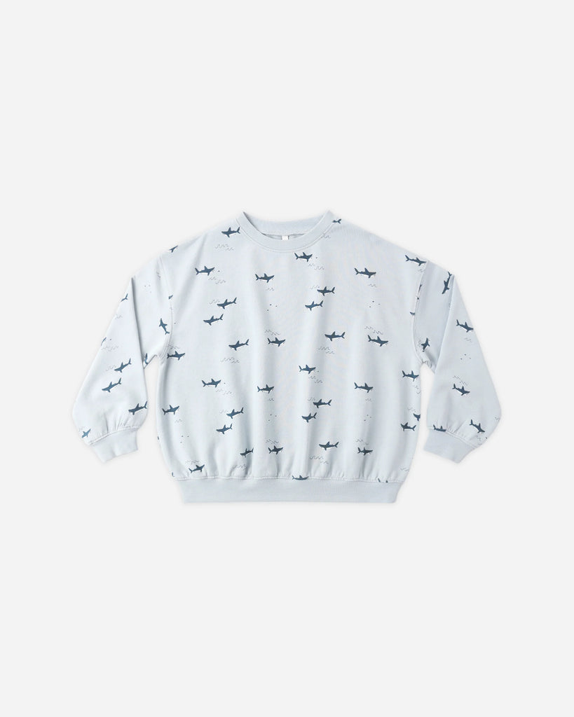 Rylee & Cru Shark Sweatshirt - Kids on King