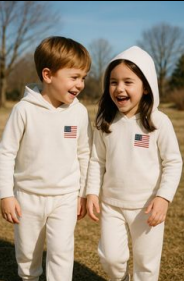Pedal Americana Hoodie - Kids on King
