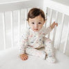 Magnolia Baby Dust Rose Crabby Cove Footie Sleeper - Kids on King