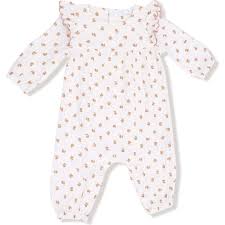 Angel Dear Petite Pointe Fleur Romper - Kids on King