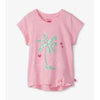 Hatley Summer Palm Tie Front Tee - Kids on King