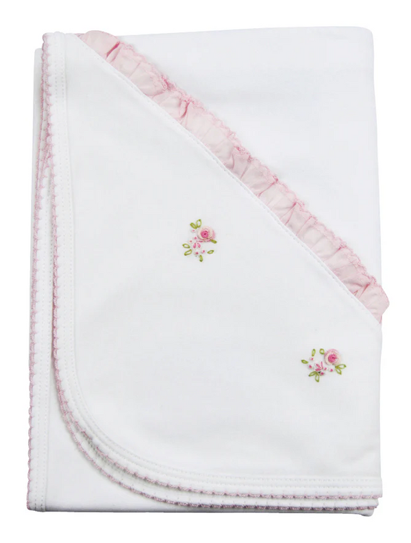 Little Threads Rose Bouquets Blanket - Kids on King