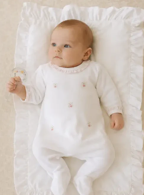 Little Threads Rose Bouquet Footie - Kids on King