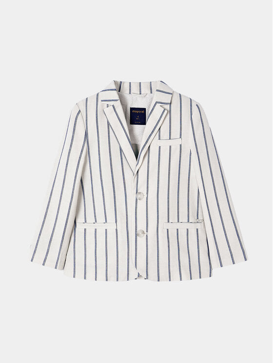 Mayoral Navy Stripe Blazer