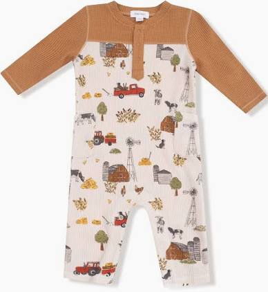 Angel Dear Farm Romper - Kids on King
