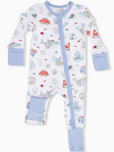 Angel Dear Sea Creature Convertible Romper - Kids on King