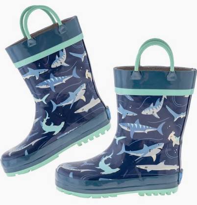 Stephen Joseph Shark Rainboots - Kids on King