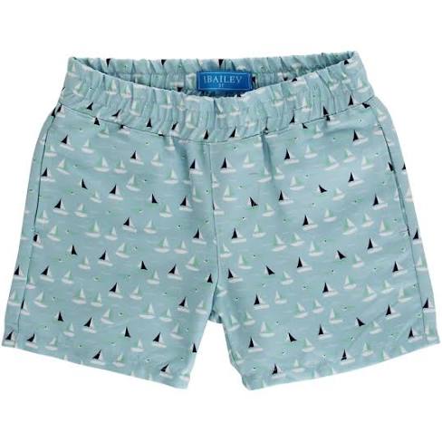 Bailey Boys Pull on shorts in Sailboat - Kids on King