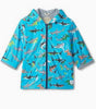 Hatley Shark Party Color Changing Rain Jacket - Kids on King