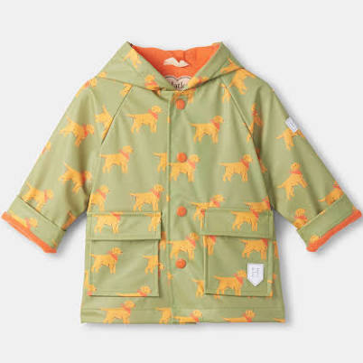 Hatley Camping Puppy Snap Rain Coat - Kids on King