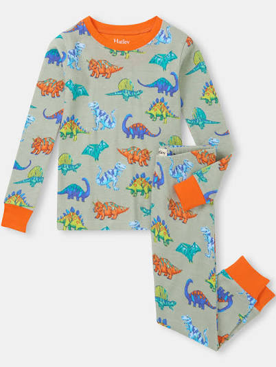 Hatley Dino Party Pajama Set - Kids on King