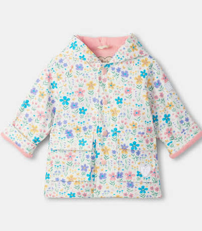 Hatley Little Garden Chicks Snap Rain Coat - Kids on King