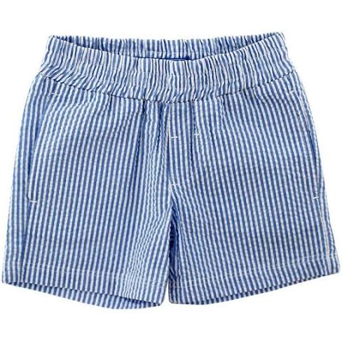 Bailey Boys Pull On Shorts Seaside Seersucker - Kids on King