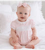 Magnolia Baby Smocked Short Sleeve Bubble in Amelia's Classic - Kids on King