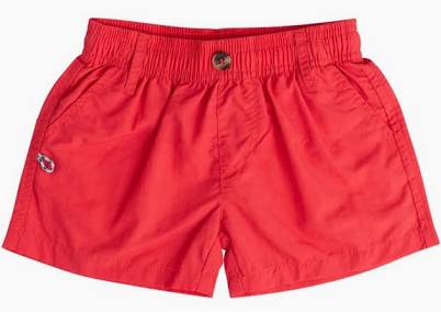 Prodoh Outrigger Preformance Short in Red - Kids on King