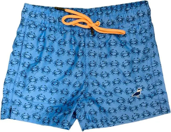 Properly Tied Blue Crab Swim Trunk Kids on King
