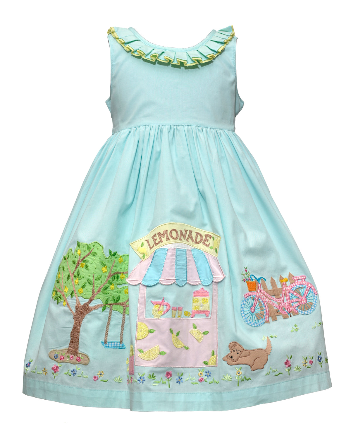 kids cotton dress The Lemonade Stand Tie Back 4T Style:ES80026DN Summer Knit Handmade Kids wide legs Red Plaid Mother Daughter