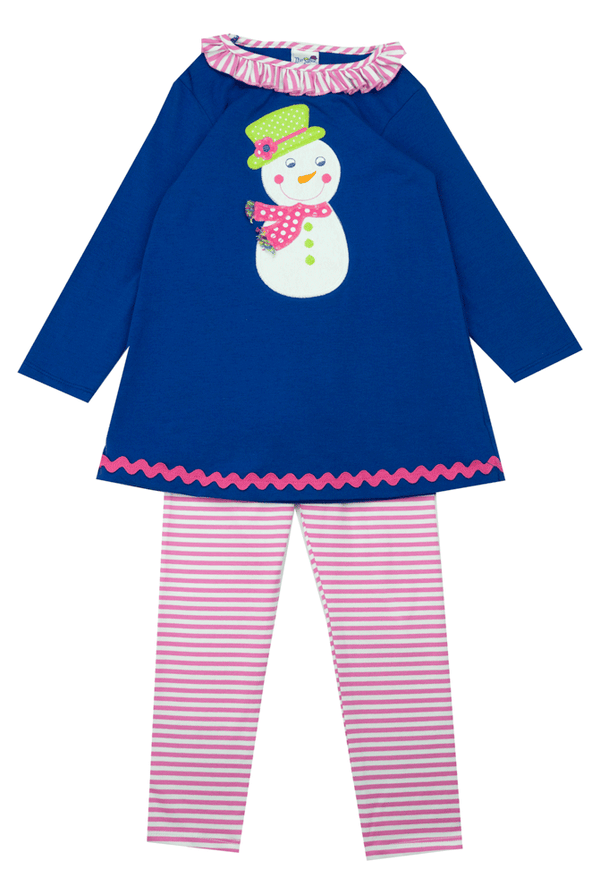 The Bailey Boys Snowman Two Piece Tunic Set - Kids on King