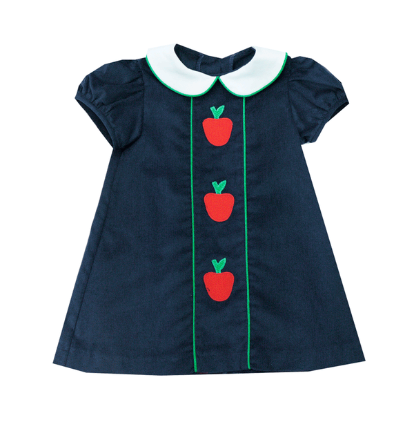 Funtasia Too Corduroy Apple Float Dress - Kids on King