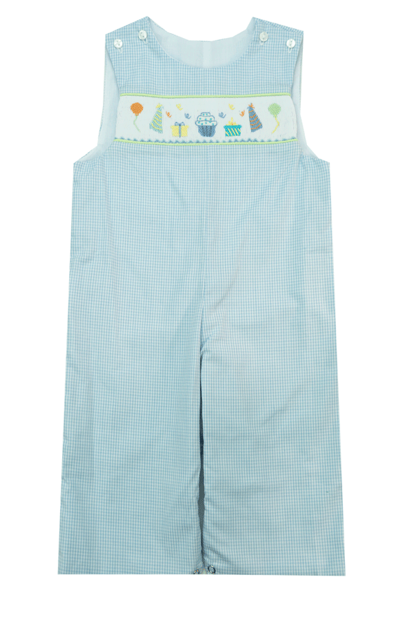 Kids on King Smocked Birthday Longall - Kids on King