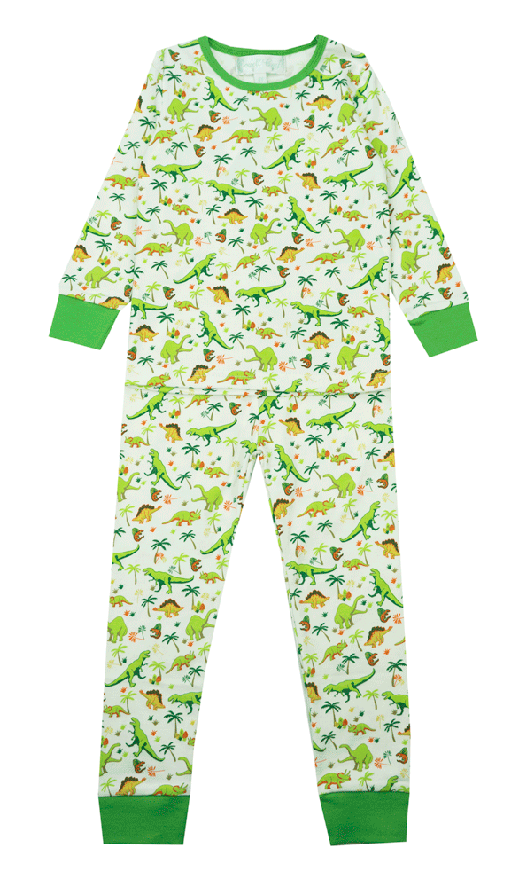 Powell Craft Dinosaur Pajamas Set - Kids on King