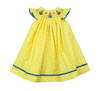 Vive La Fete Yellow Smocked Sailboat Dress - Kids on King