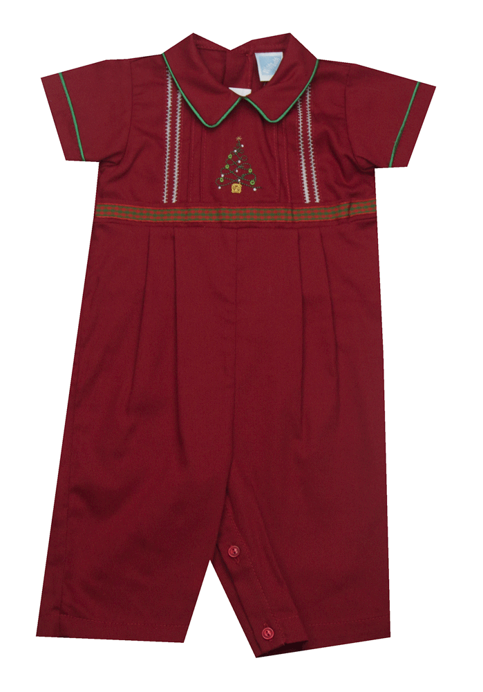 Will Beth Red Holiday Romper