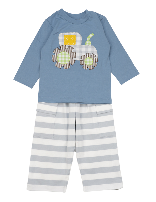 Natalie Grant Two Piece Tractor Outfit - Kids on King