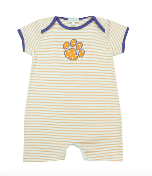 Magnolia Baby Tigers Applique Short Playsuit - Kids on King