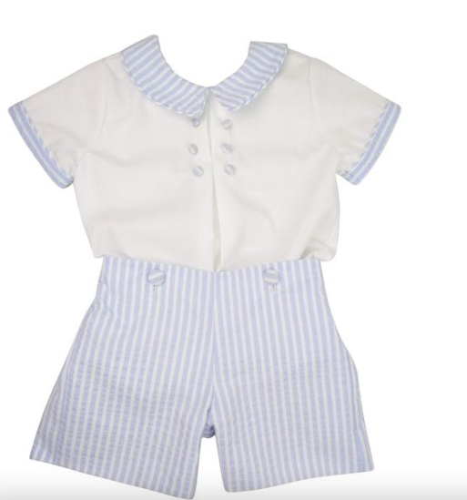 Little Threads Marco & Lizzy- Lucas Two Piece Set
