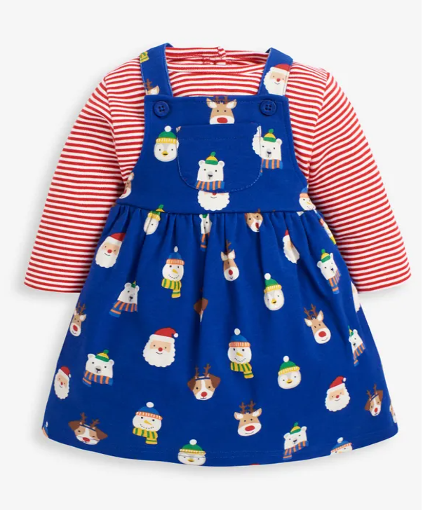 JoJo Maman 2-Piece Christmas Dress – Kids on King
