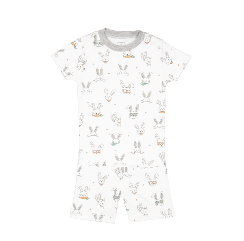 Two piece bunny pajamas 2025