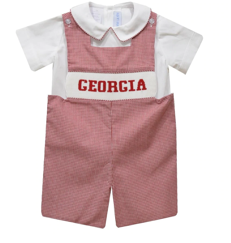 Uga smocked online baby clothes